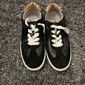 Naturalizer shoes size UK 37 US 6.5 black and leopard